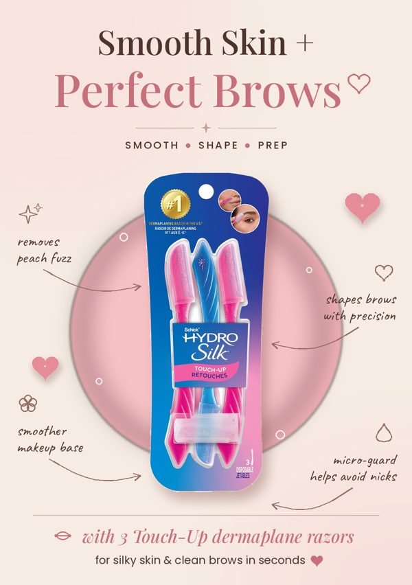 Schick Hydro Silk Touch-Up Dermaplane Razor