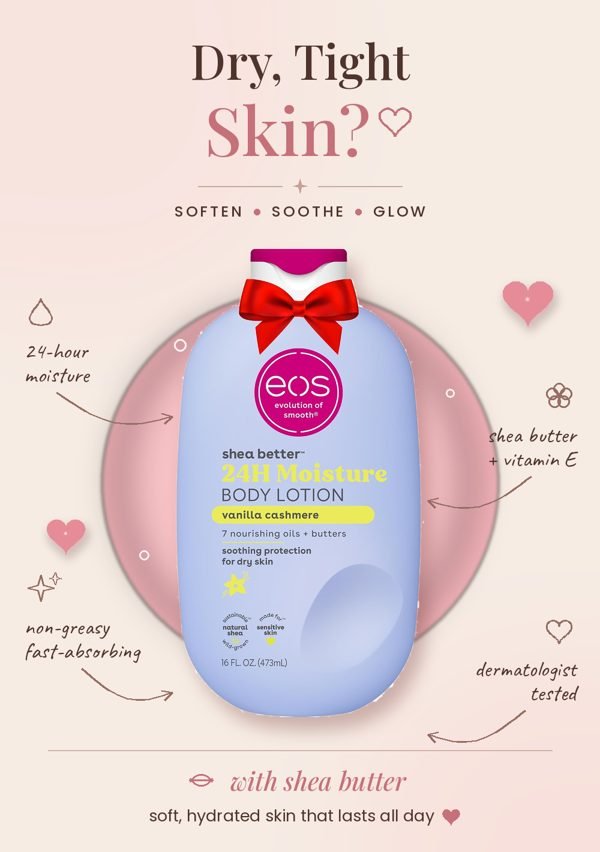 eos Shea Better Body Lotion, Vanilla Cashmere