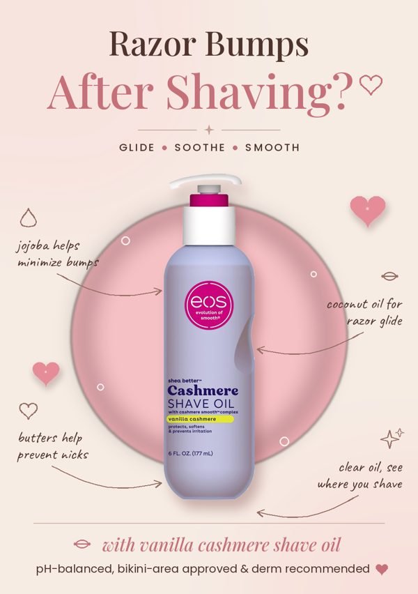 eos Shave Oil, Vanilla Cashmere